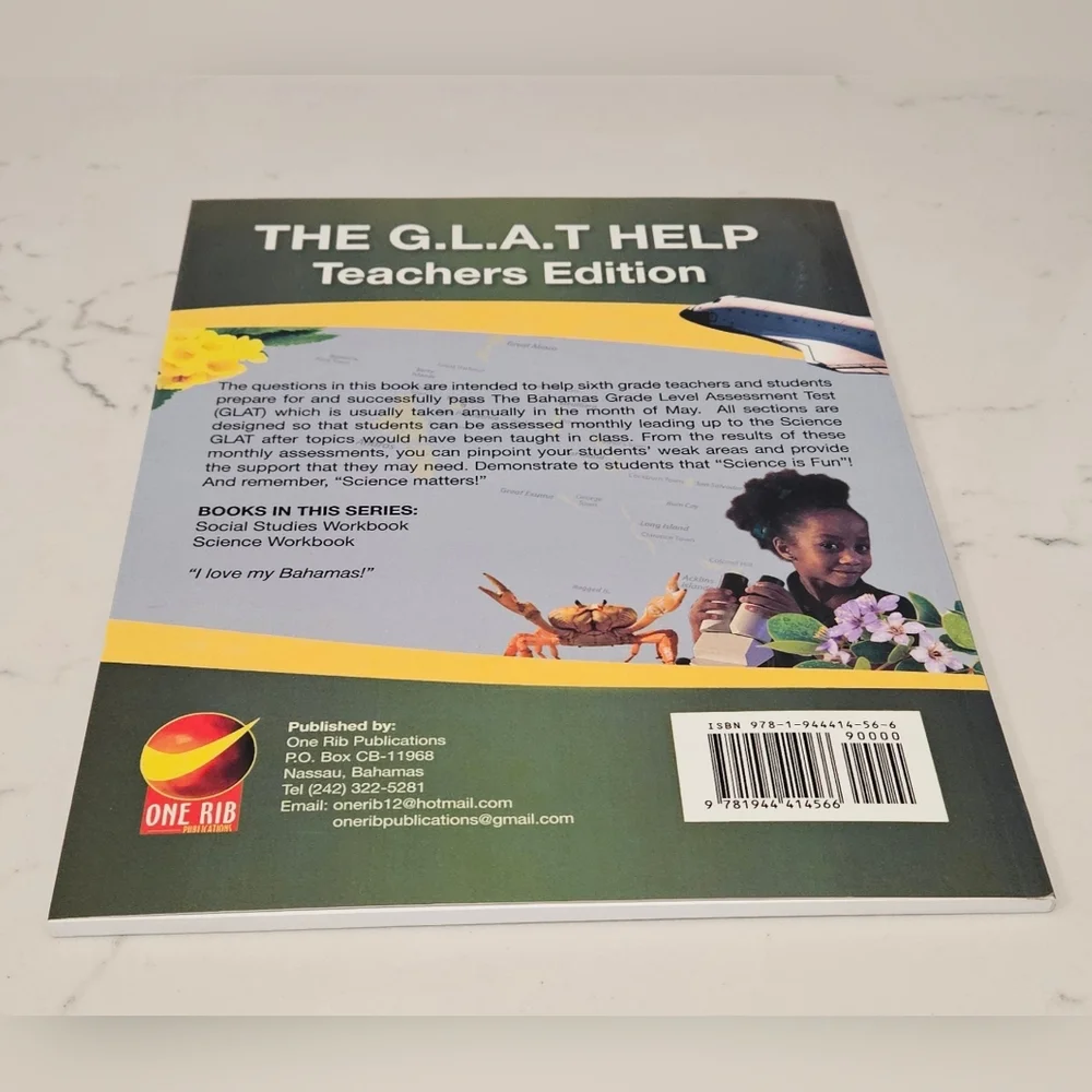 BOGO The G.L.A.T. Help Science Grade 6 Teachers Edition